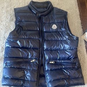Moncler GUI Gilet Vest Navy